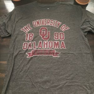Grey Oklahoma Sooners T-Shirt